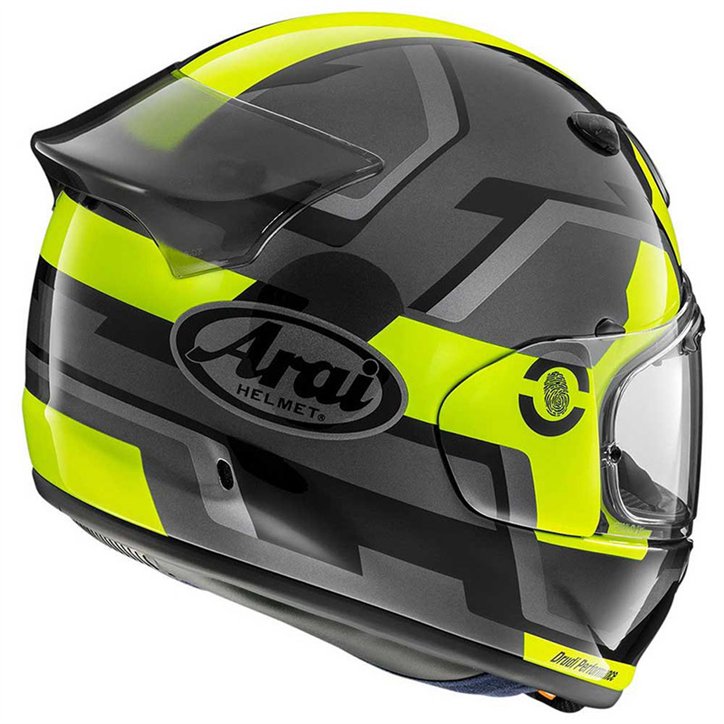 Arai QUANTIC Face Fluor Yello Arai QUANTIC Face Fluor Yello
